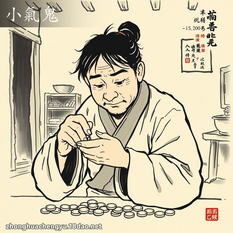 小氣鬼 配图