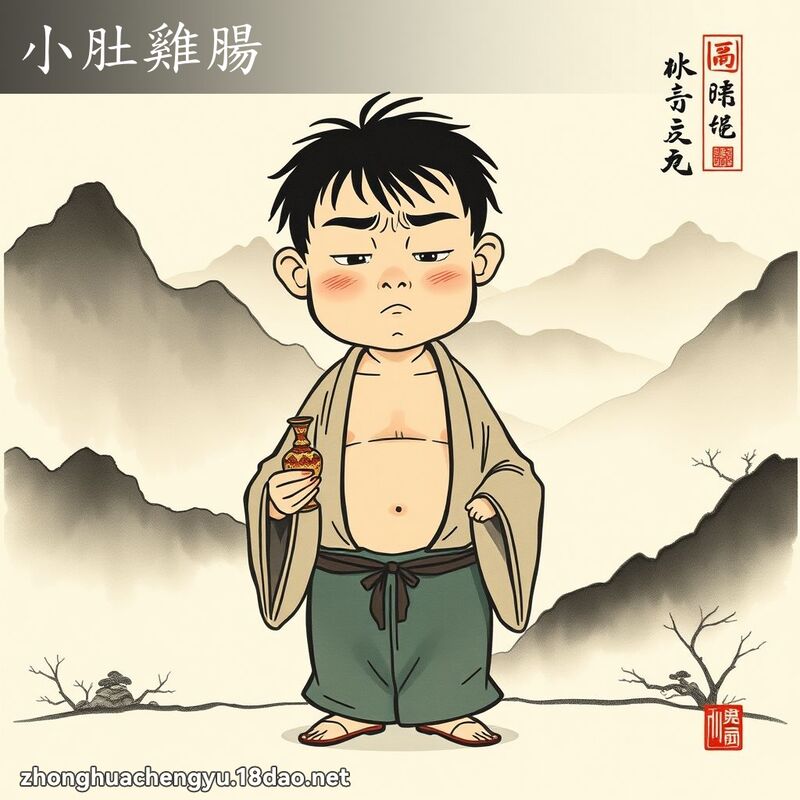 小肚雞腸 配图