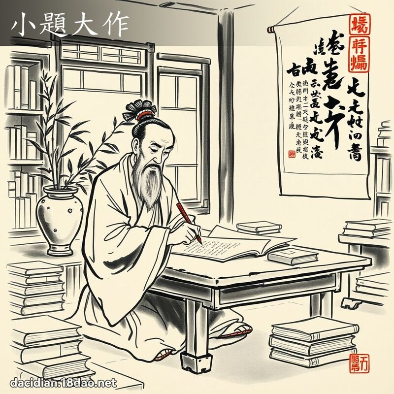 小題大作 - 中華成語配圖