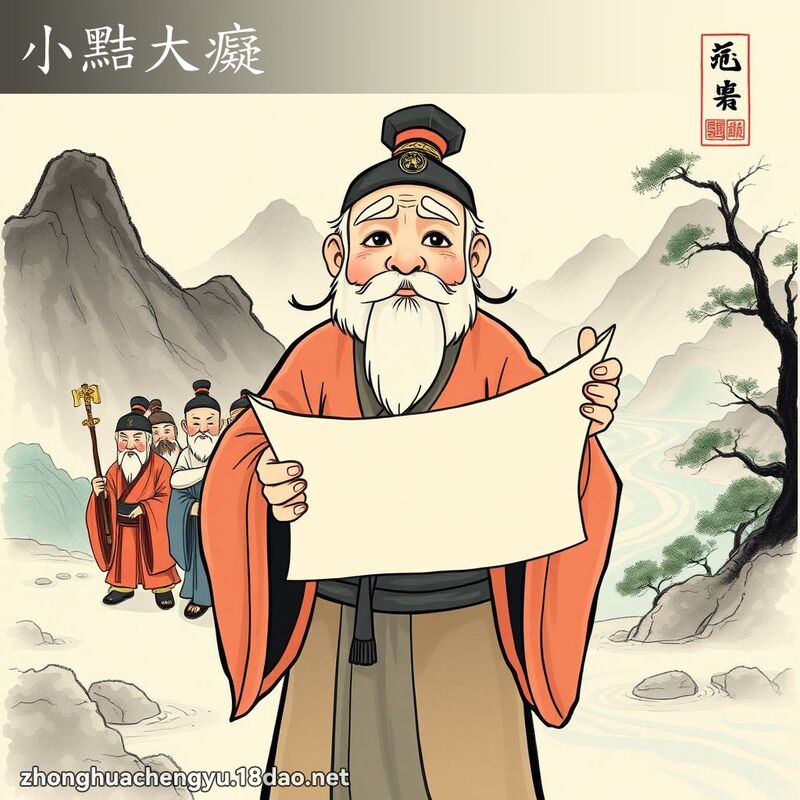 小黠大痴 - 中华成语配图
