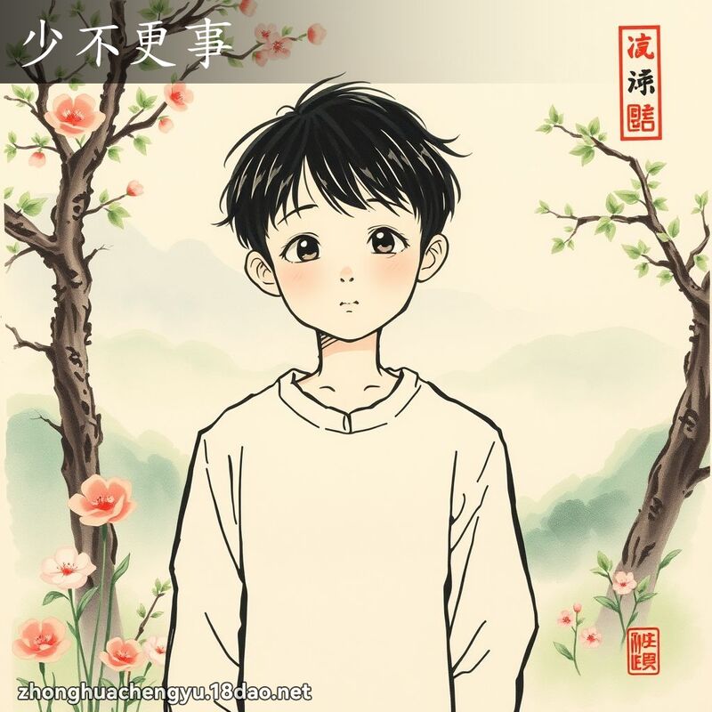 少不更事 配图