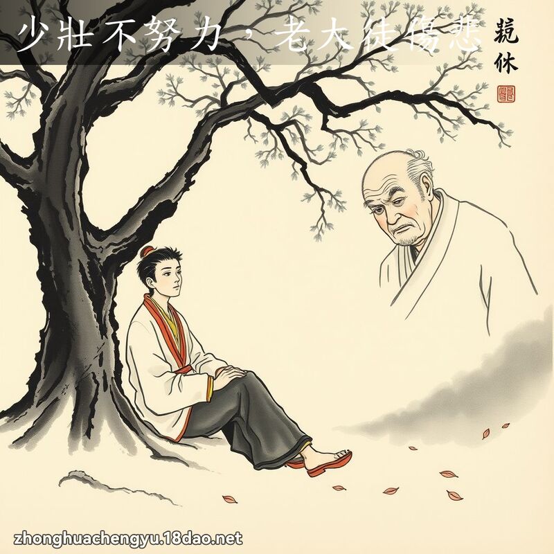 少壯不努力,老大徒傷悲 配图