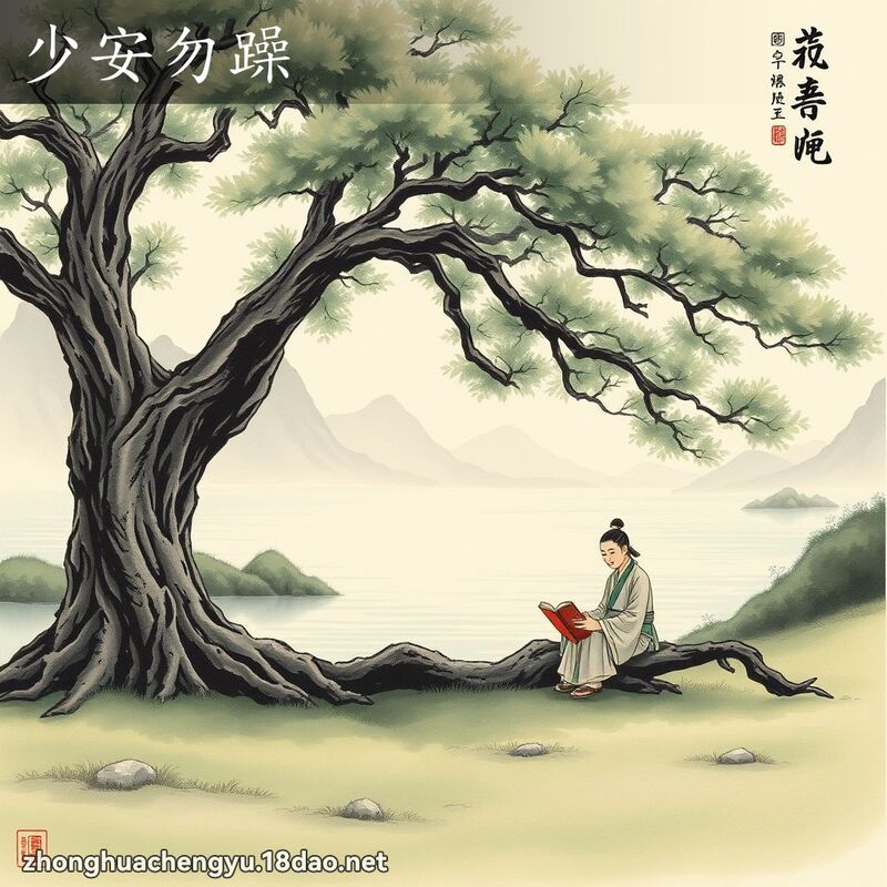 少安勿躁 配图