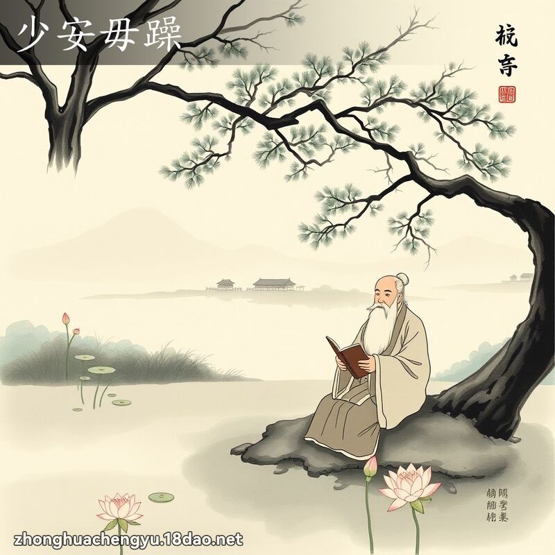 少安毋躁 配图