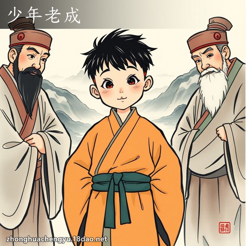 少年老成 配图