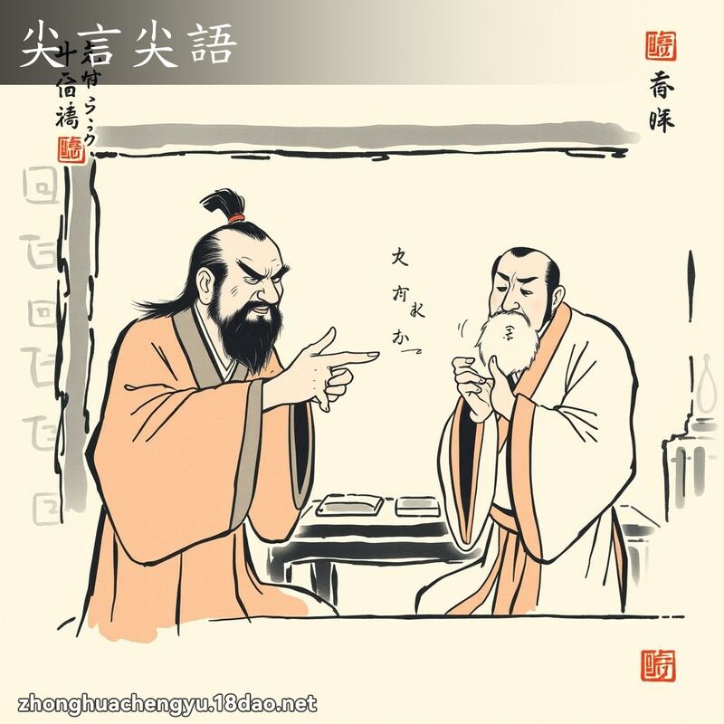 尖言尖語 配图