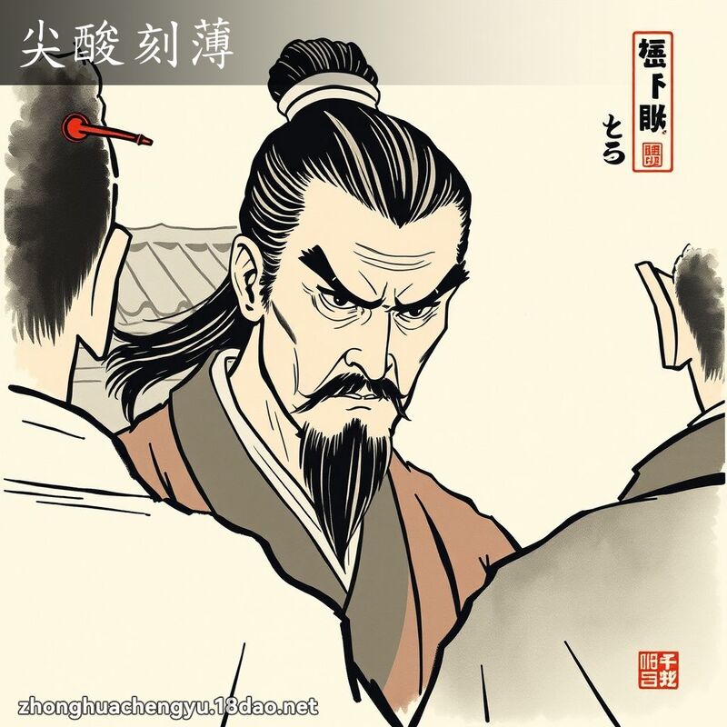 尖酸刻薄 配图