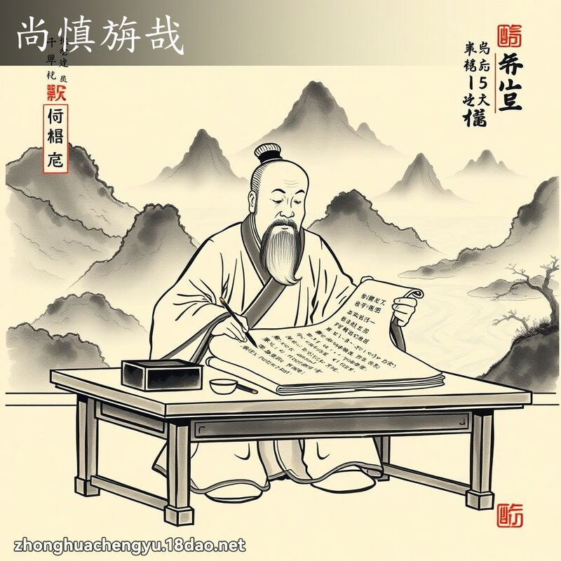 尚慎旃哉 配图