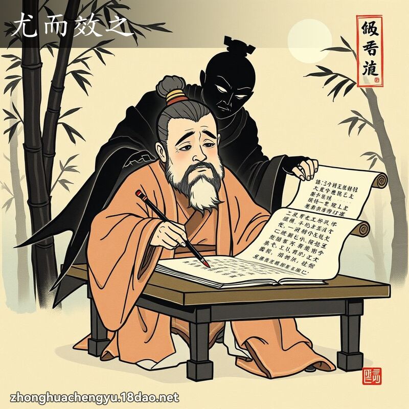 尤而效之 配图