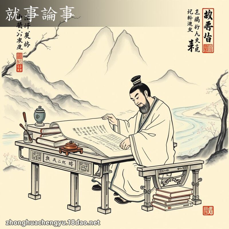 就事論事 配图