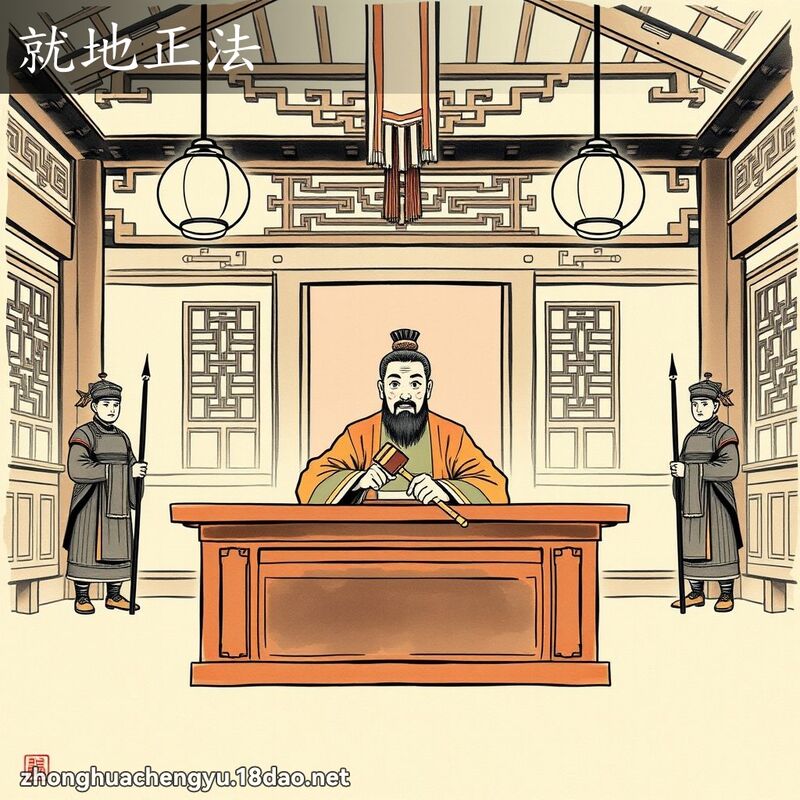 就地正法 配图