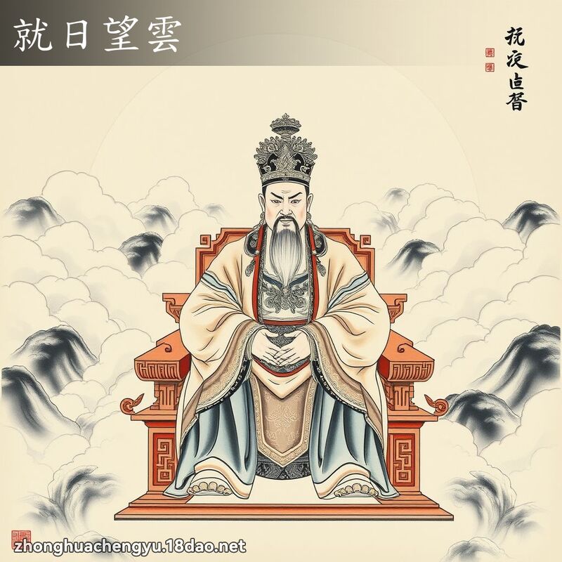 就日望雲 配图