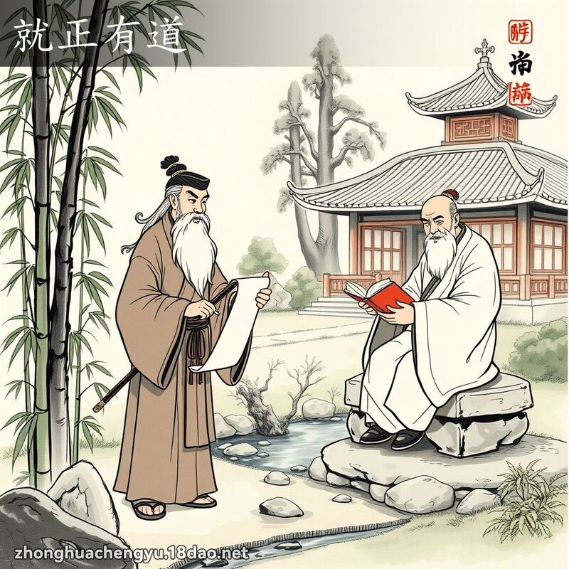 就正有道 配图