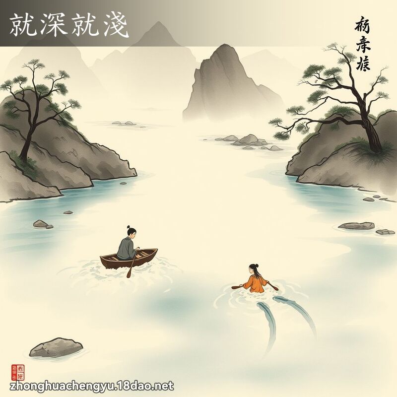 就深就淺 配图