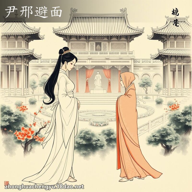 尹邢避面 配图
