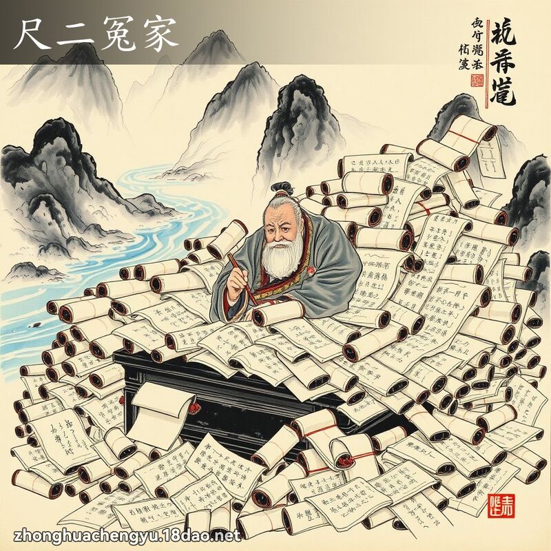 尺二冤家 配图