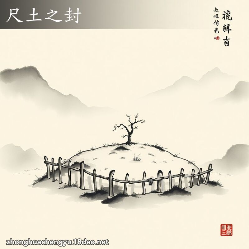 尺土之封 配图