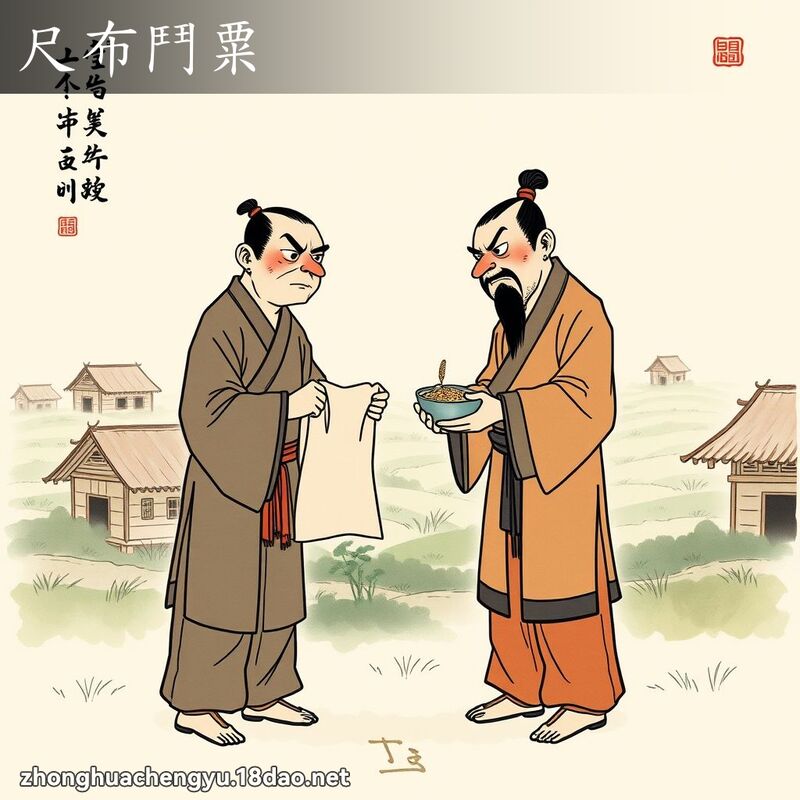 尺布鬥粟 配图