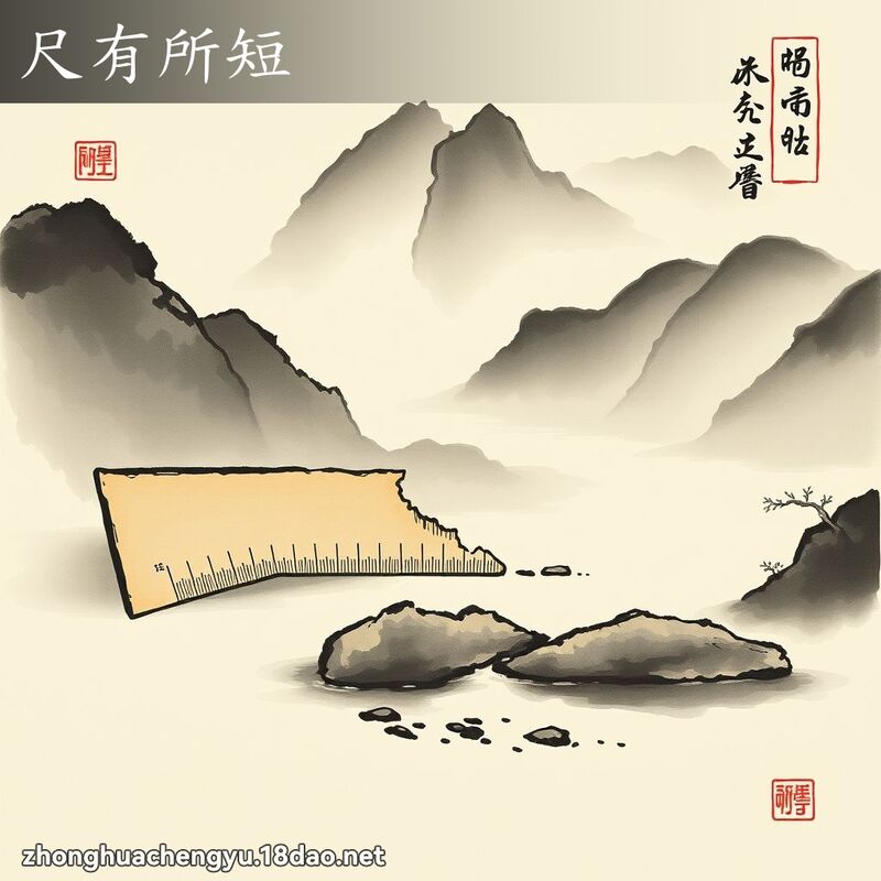 尺有所短 配图