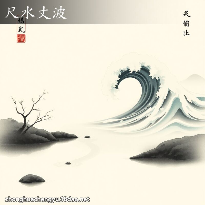 尺水丈波 配图
