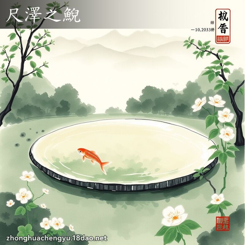 尺澤之鯢 配图