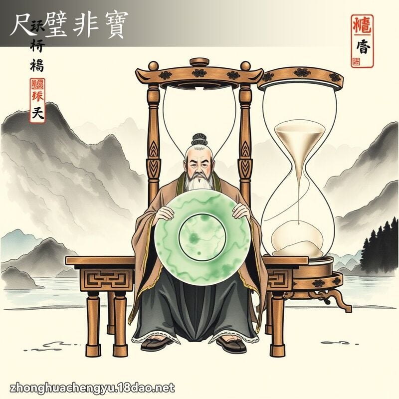 尺璧非寶 配图