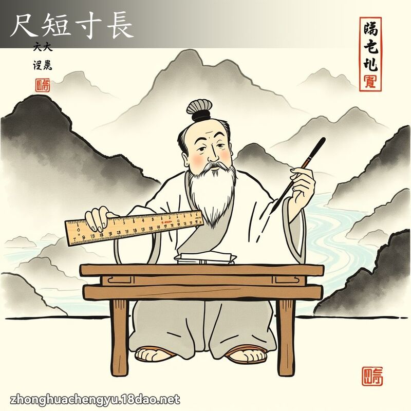 尺短寸長 配图
