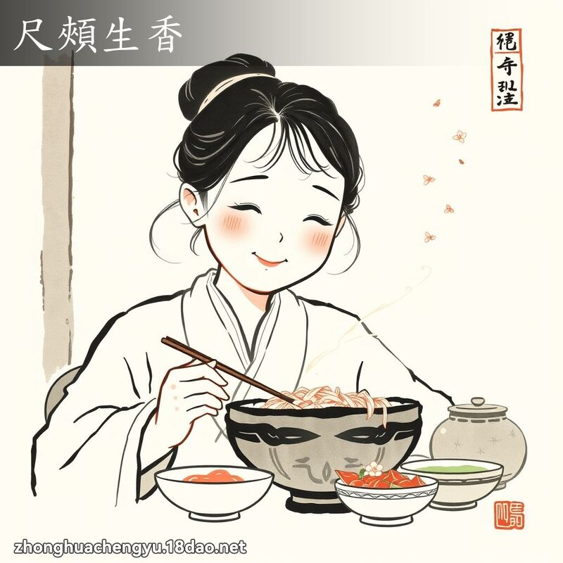 尺頰生香 配图