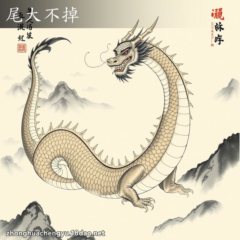 尾大不掉 配图