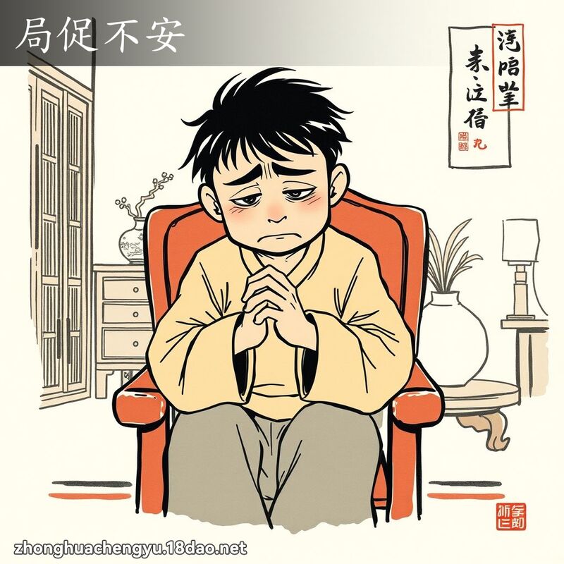 局促不安 配图