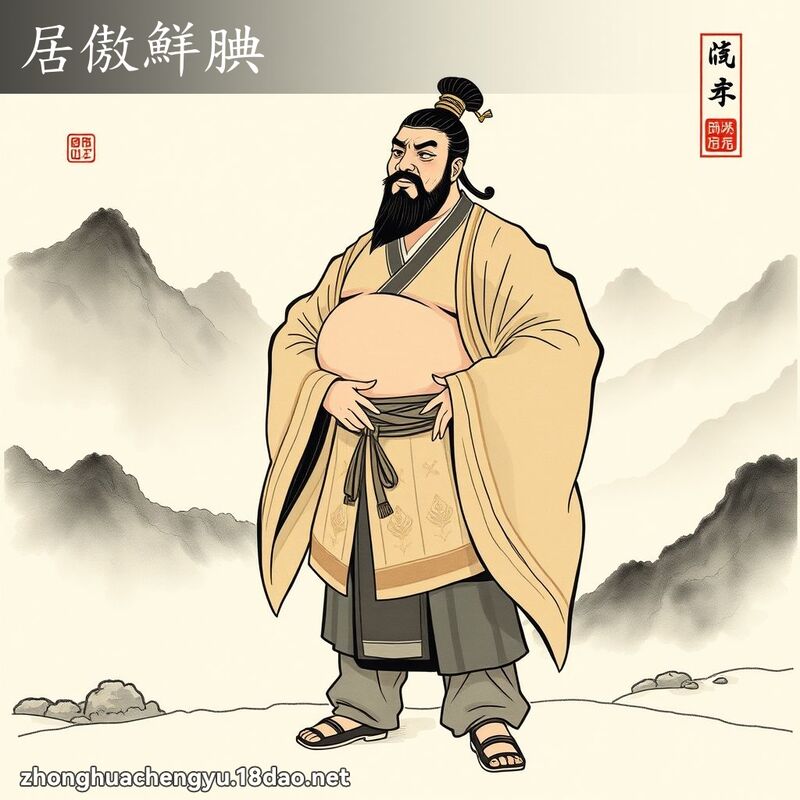 居傲鮮腆 配图