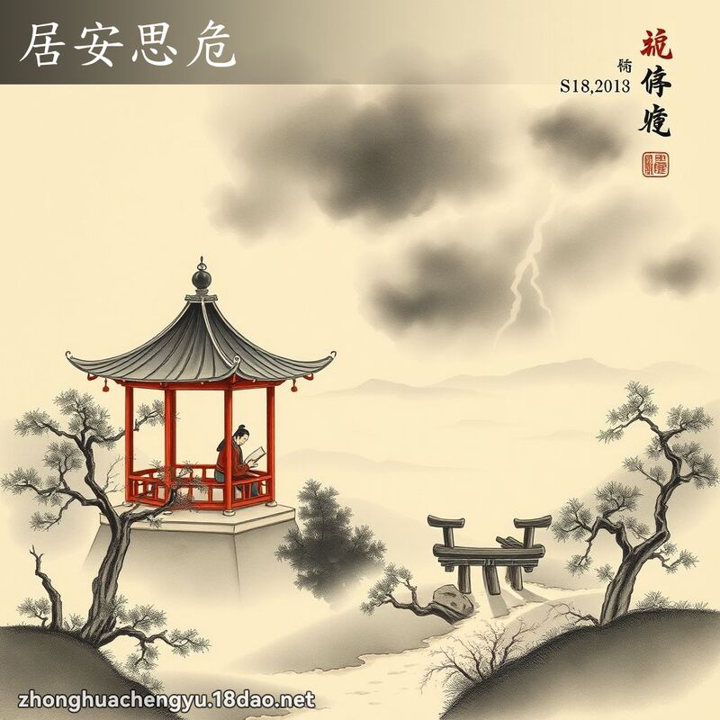 居安思危 - 中華成語配圖