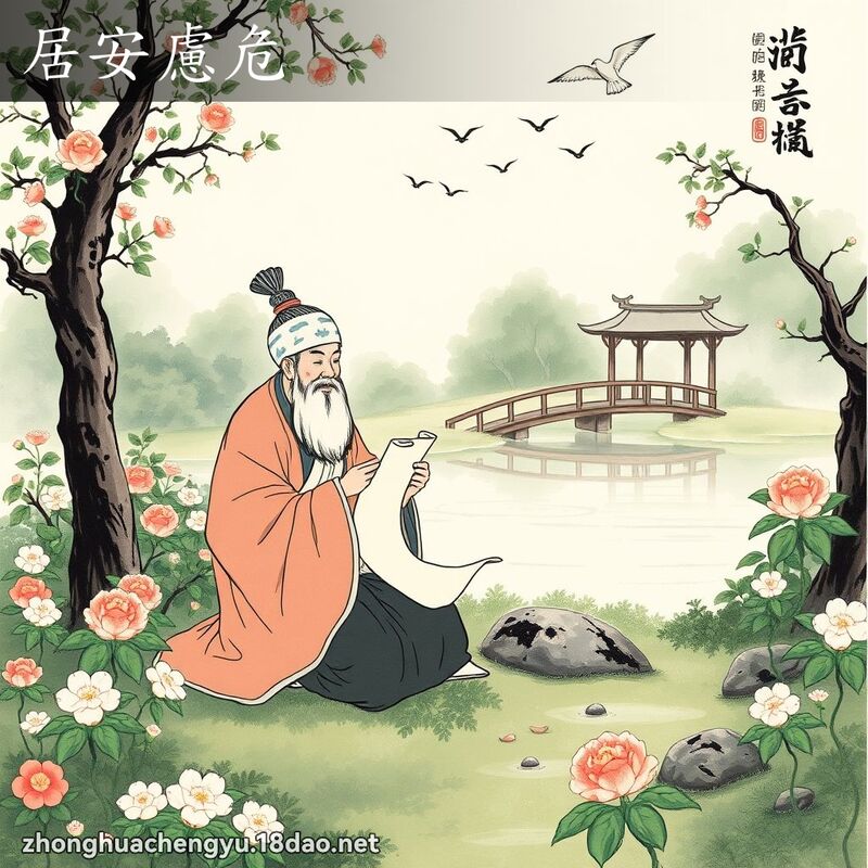 居安慮危 配图
