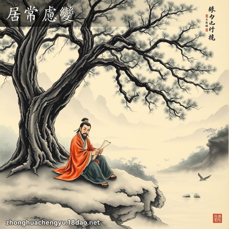 居常慮變 配图