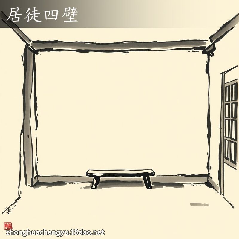 居徒四壁 配图