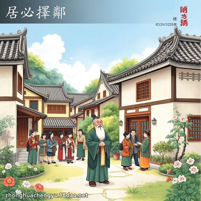 居必擇鄰 配图