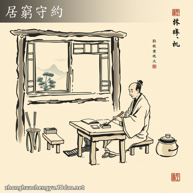 居窮守約 配图