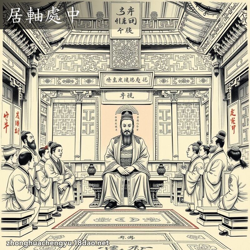 居軸處中 配图