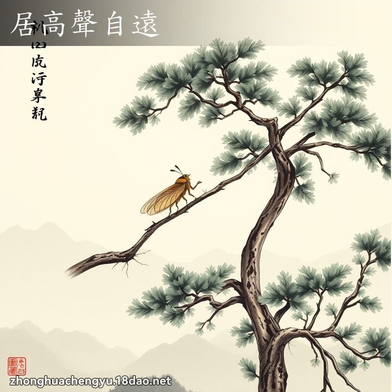 居高聲自遠 配图