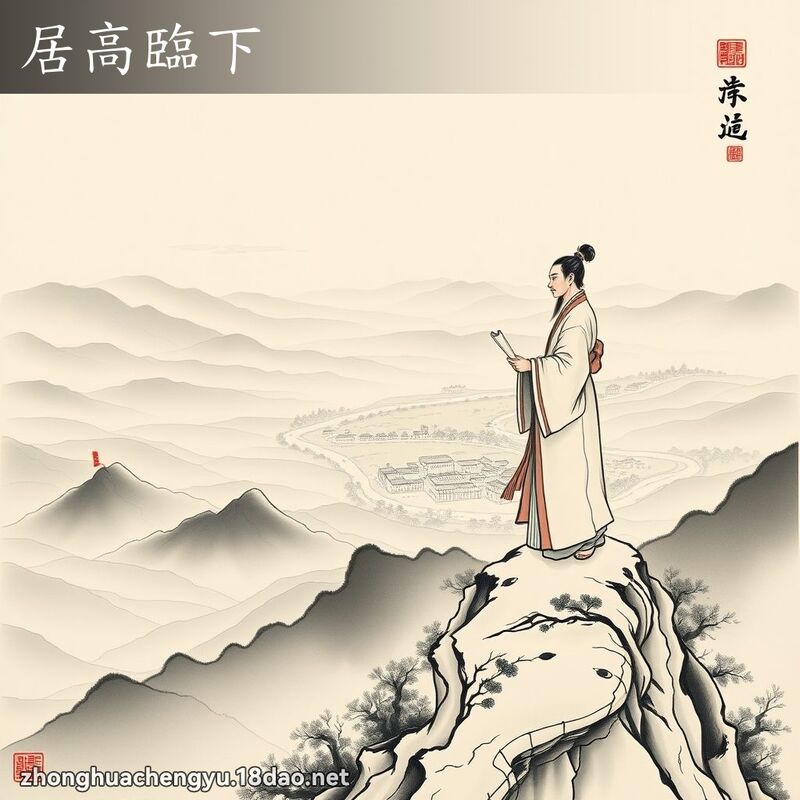 居高臨下 配图