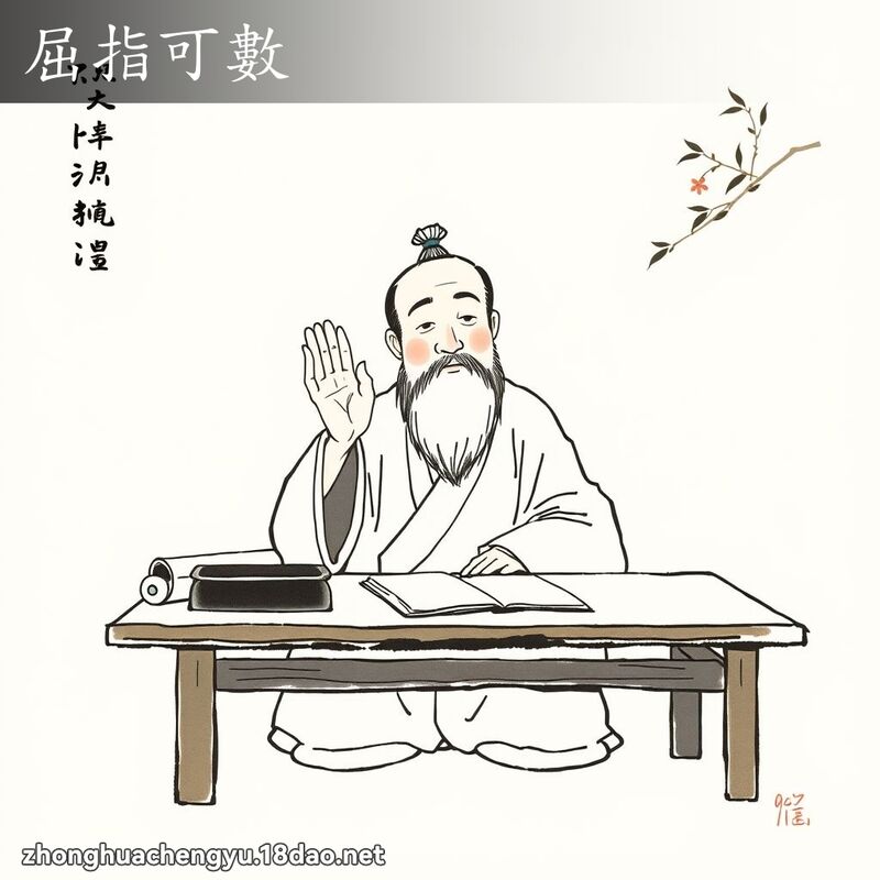 屈指可數 配图