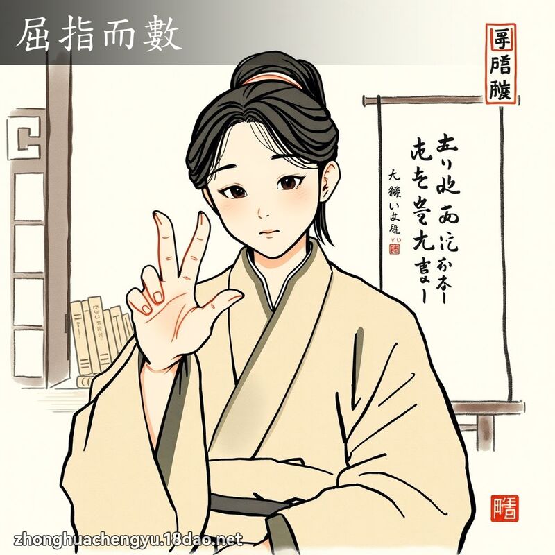屈指而數 配图