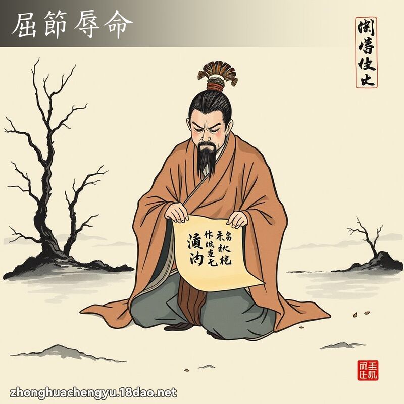 屈節辱命 配图