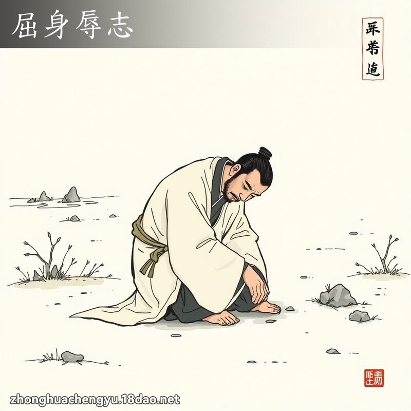 屈身辱志 配图