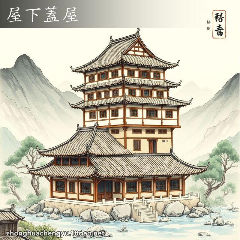 屋下蓋屋 配图