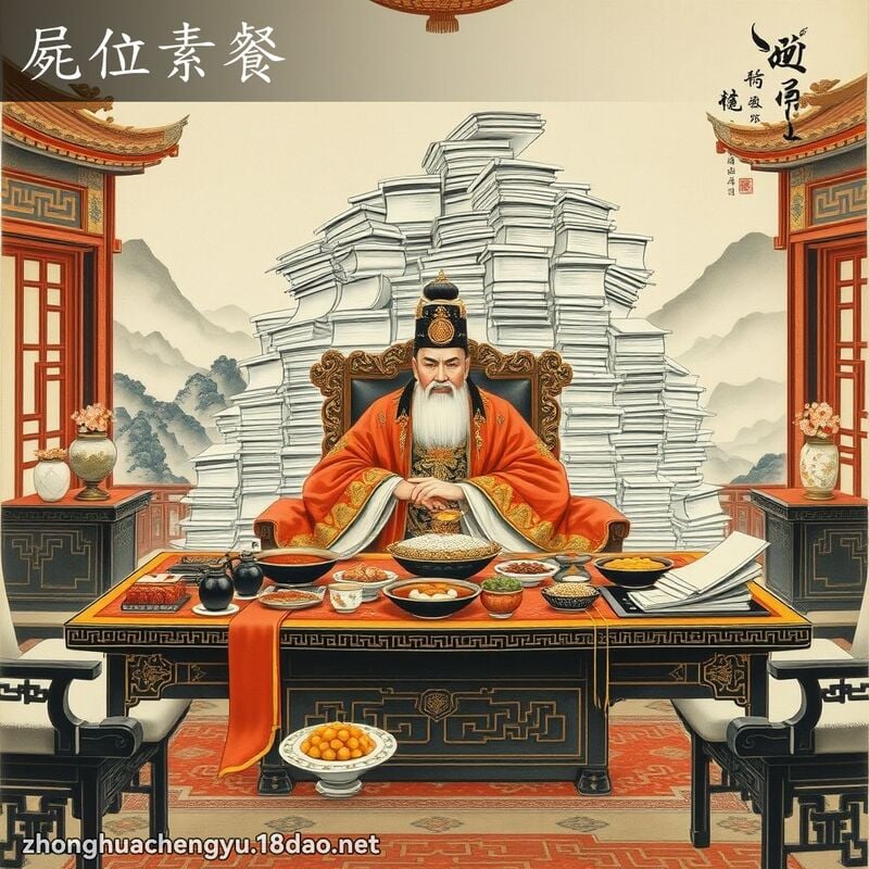 屍位素餐 配图