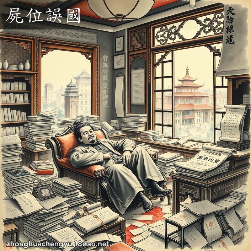屍位誤國 配图