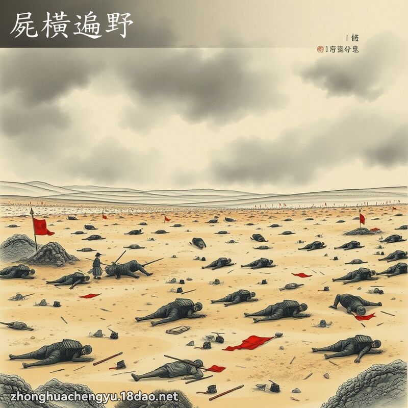 屍橫遍野 配图