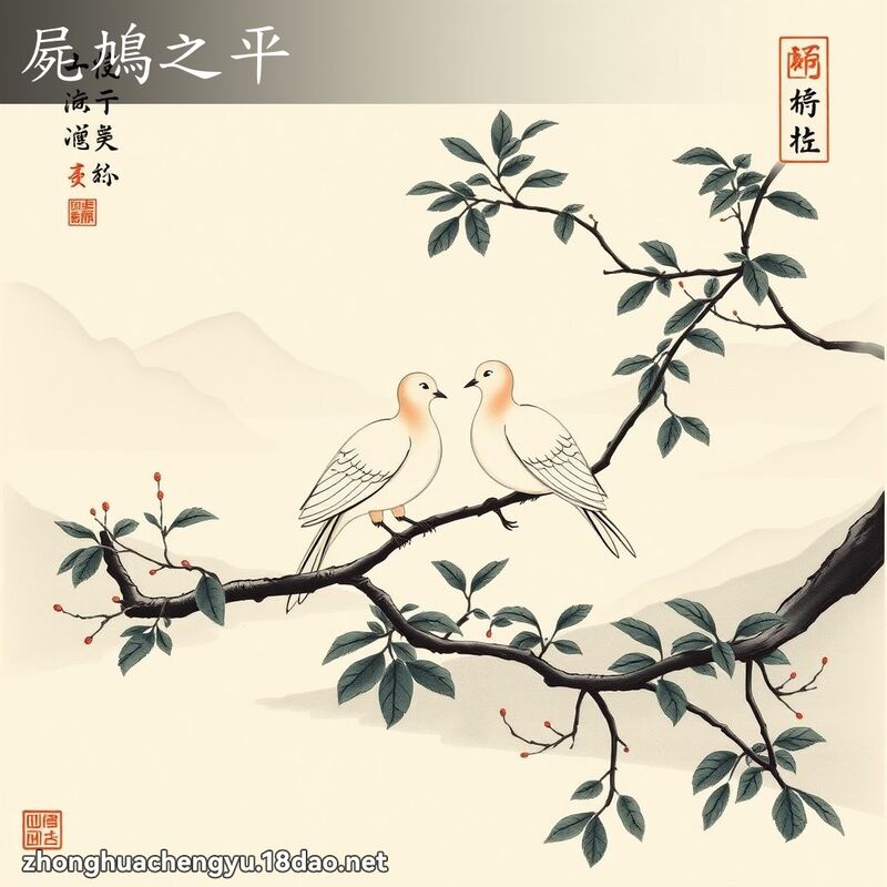 屍鳩之平 配图