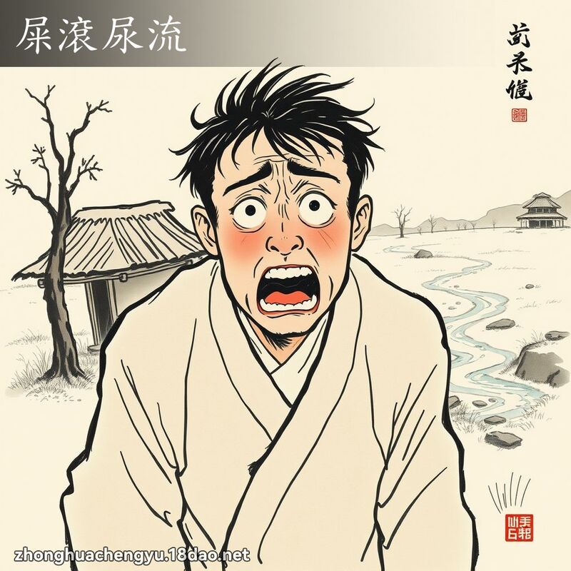 屎滾尿流 配图